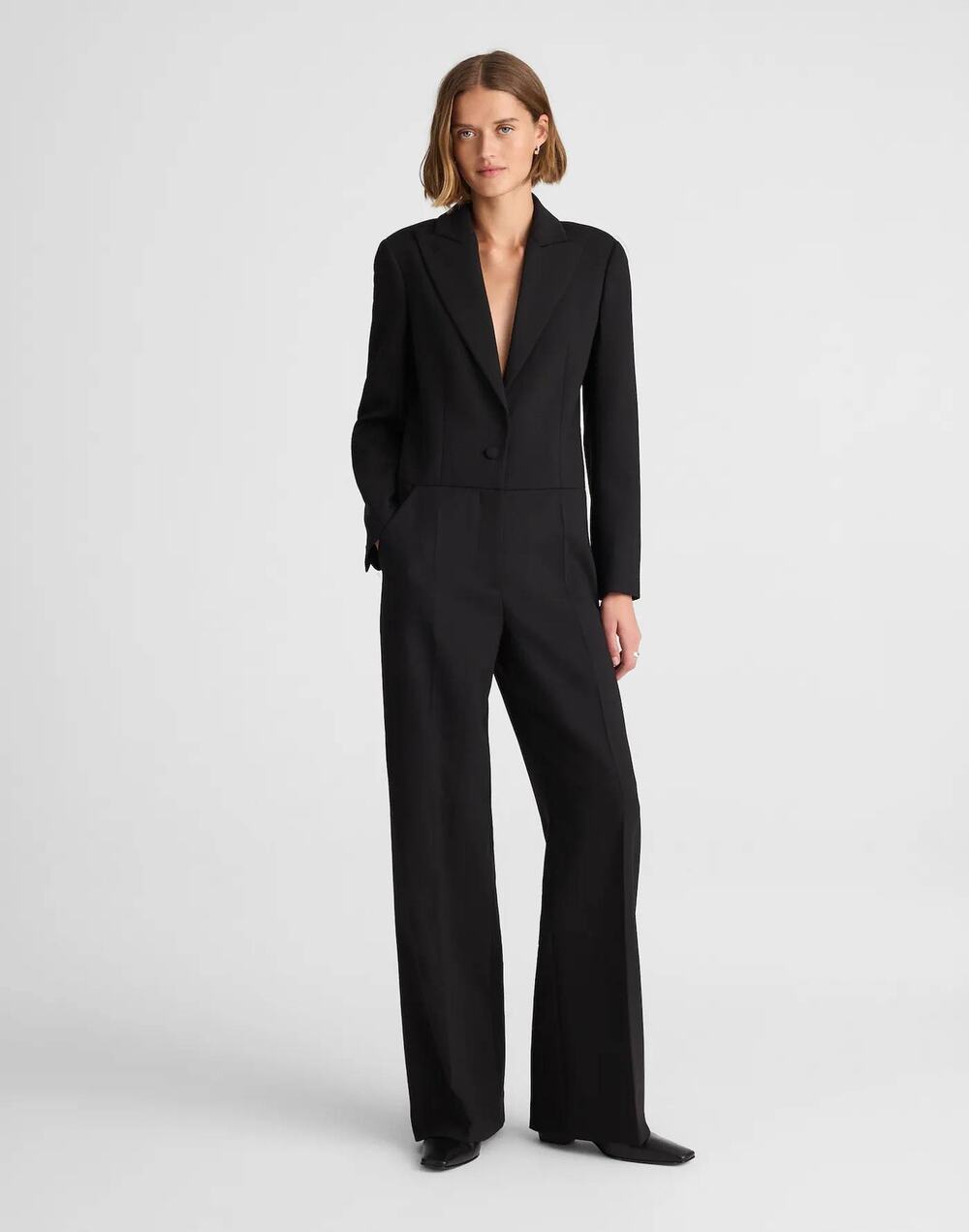NWT Alexa Chung for Madewell Tux Jumpsuit Size 12
